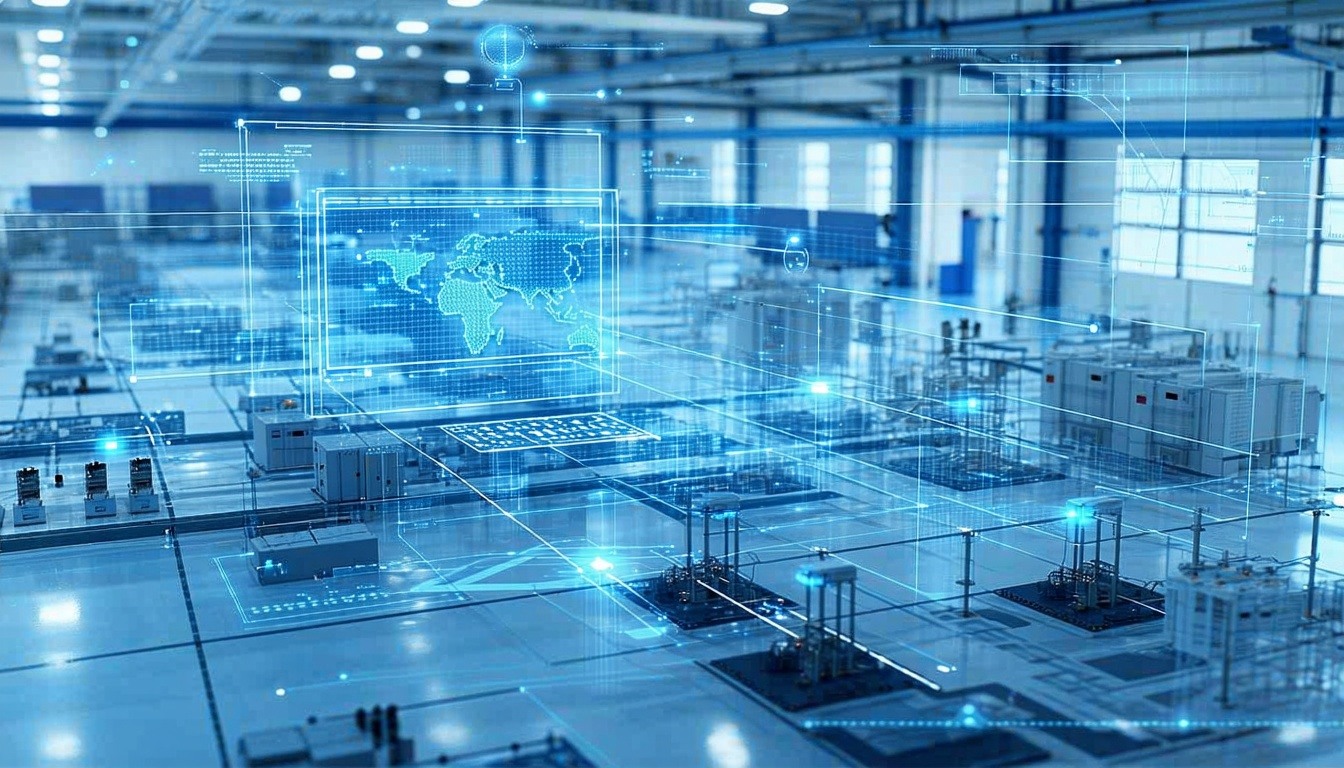 Converging Ot And It With Futureproof Industrial Network Infrastructure - Download Premium Gradient Picture | Mobile